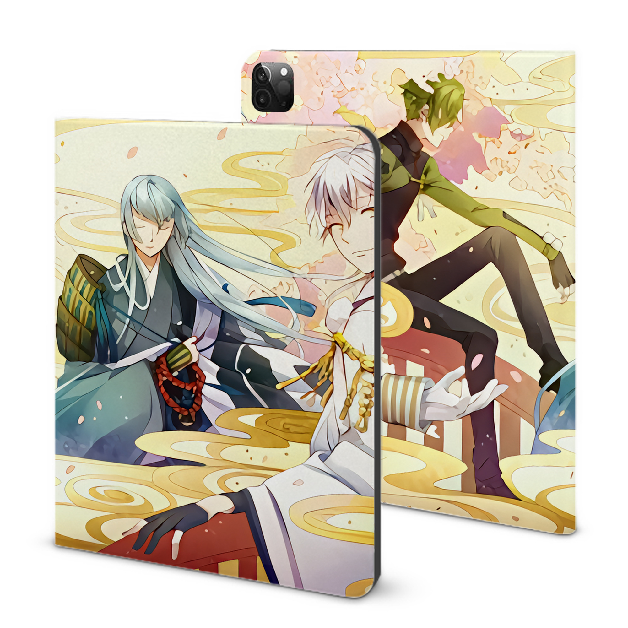 （画像用） 刀剣乱舞 Touken Ranbu IPadケース ペンホルダー付き ブックスタイルデザイン